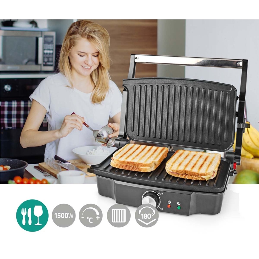 Grelhador de contacto 1500W/230V