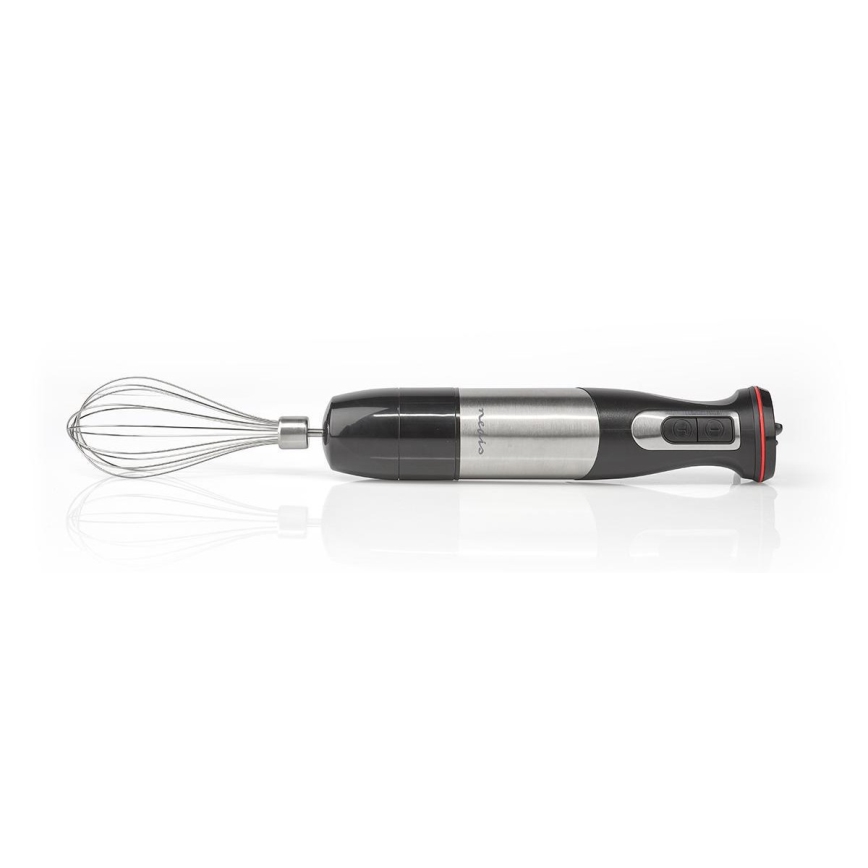 Misturadora à mão 4 em 1 800W/230V aço inoxidável