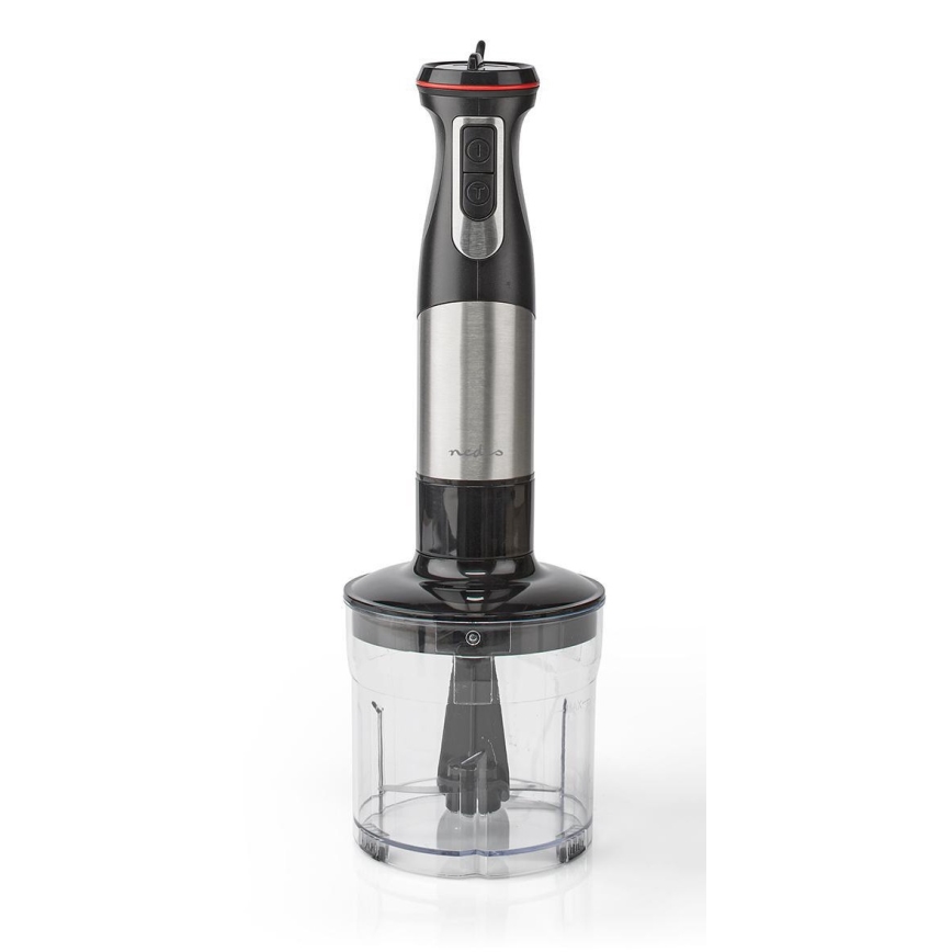 Misturadora à mão 4 em 1 800W/230V aço inoxidável
