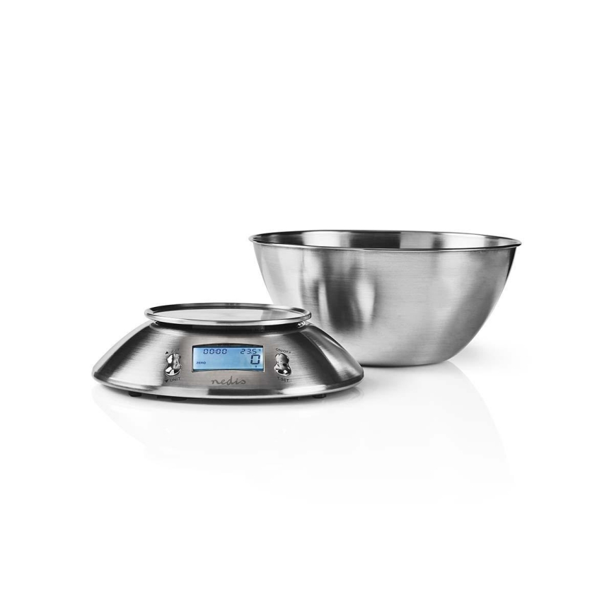 Balança de cozinha digital 2xAAA
