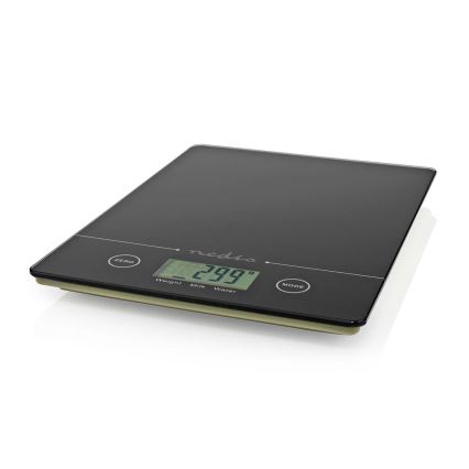 Balança digital de cozinha 1xCR2032 preto