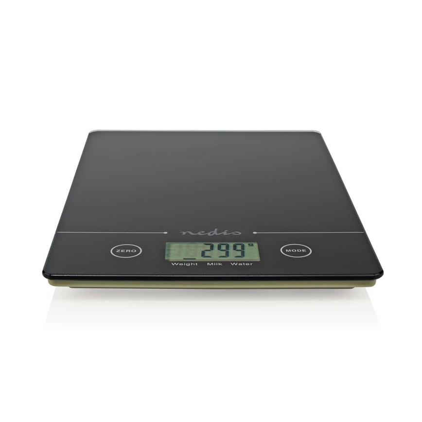 Balança digital de cozinha 1xCR2032 preto