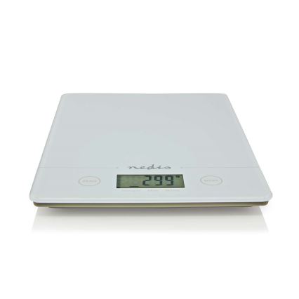 Balança digital de cozinha 1xCR2032 branco