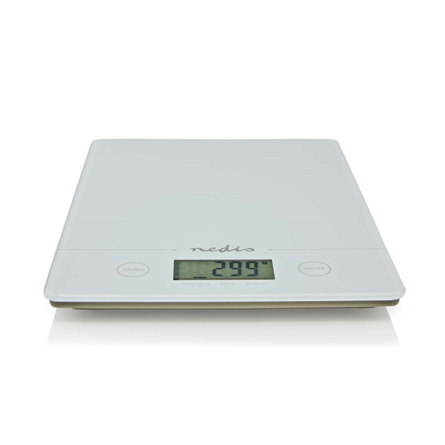 Balança digital de cozinha 1xCR2032 branco