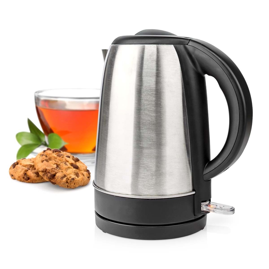 Chaleira 1,7 l 2200W/230V aço inoxidável