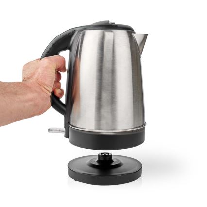 Chaleira 1,7 l 2200W/230V aço inoxidável