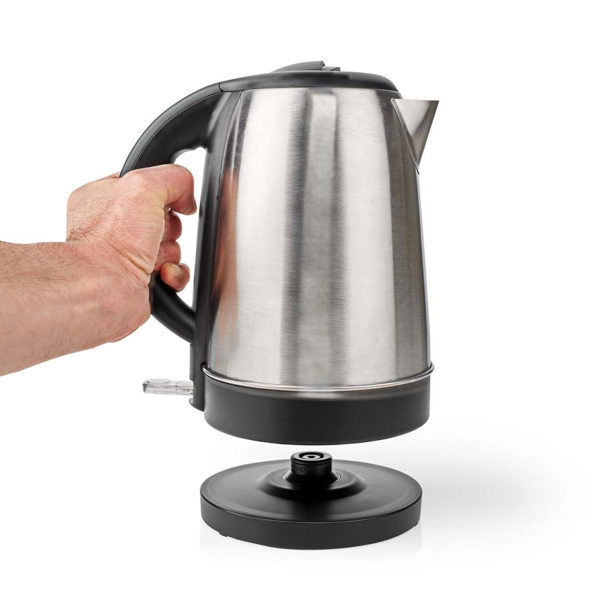 Chaleira 1,7 l 2200W/230V aço inoxidável