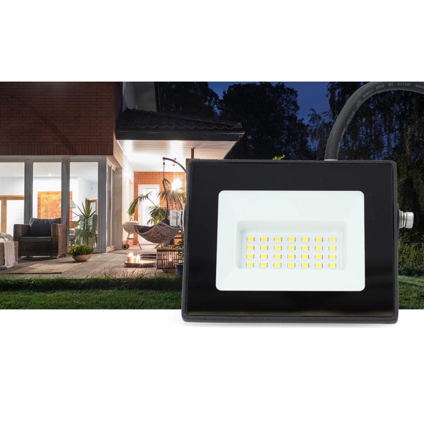 Holofote LED LED/20W/230V 4000K IP65