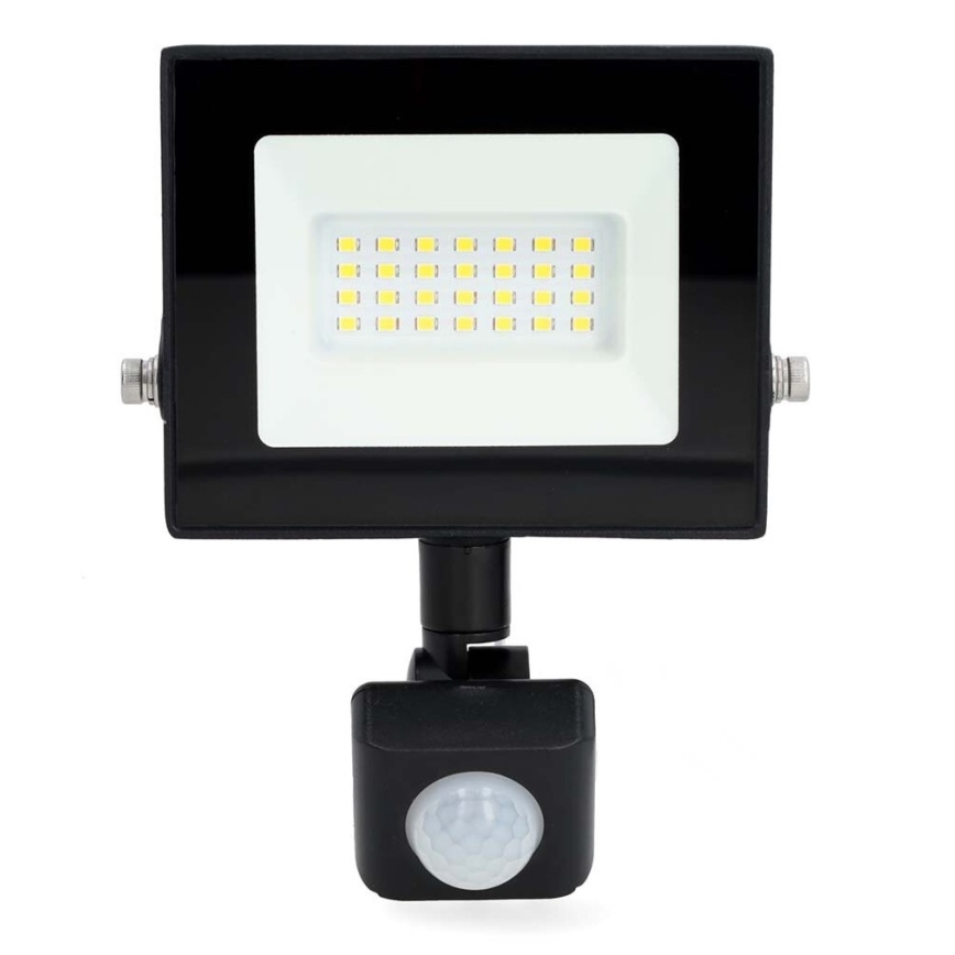 Holofote LED com sensor LED/20W/230V 4000K IP44