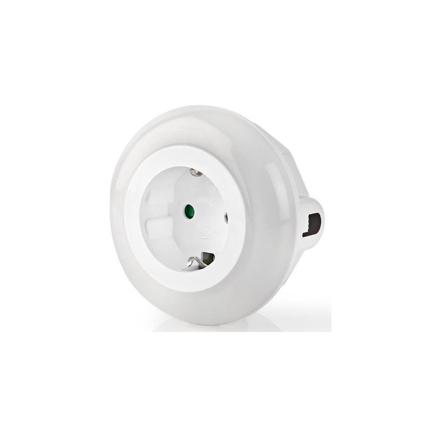 Iluminação noturna LED com sensor LED/0,6W/230V