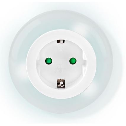 Iluminação noturna LED com sensor LED/0,6W/230V