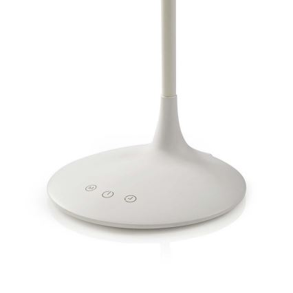 Candeeiro de mesa LED com regulação LED/6W/5V 2200 mAh branco