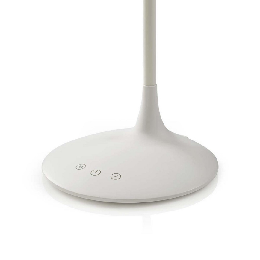 Candeeiro de mesa LED com regulação LED/6W/5V 2200 mAh branco