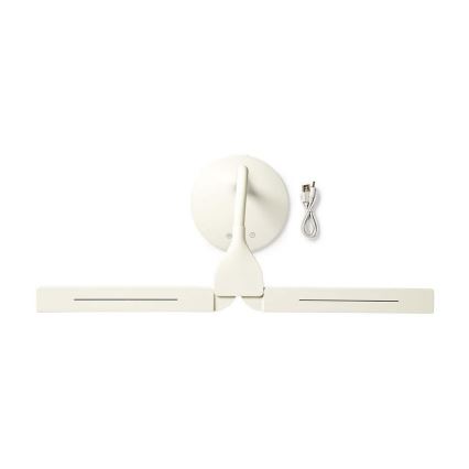 Candeeiro de mesa LED com regulação LED/6W/5V 2200 mAh branco