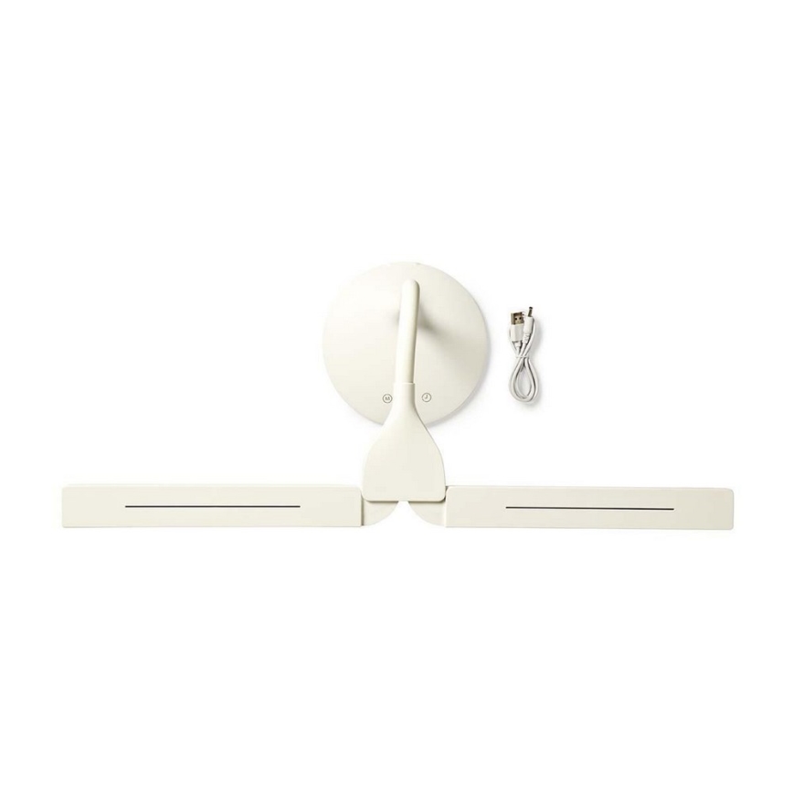 Candeeiro de mesa LED com regulação LED/6W/5V 2200 mAh branco