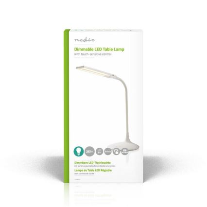 Candeeiro de mesa LED com regulação LED/6W/5V 2200 mAh branco