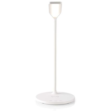 LED Regulação táctil flexible candeeiro de mesa com 15W carregamento sem fios Qi LED/5,5W/230V 2700-6500K branco