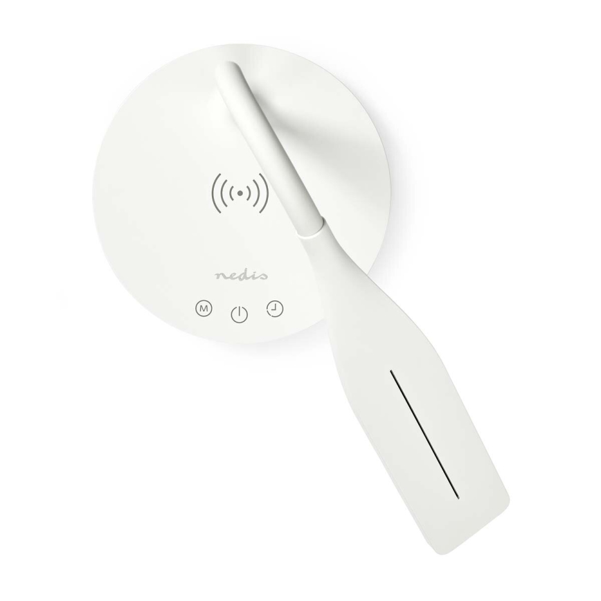 LED Regulação táctil flexible candeeiro de mesa com 15W carregamento sem fios Qi LED/5,5W/230V 2700-6500K branco