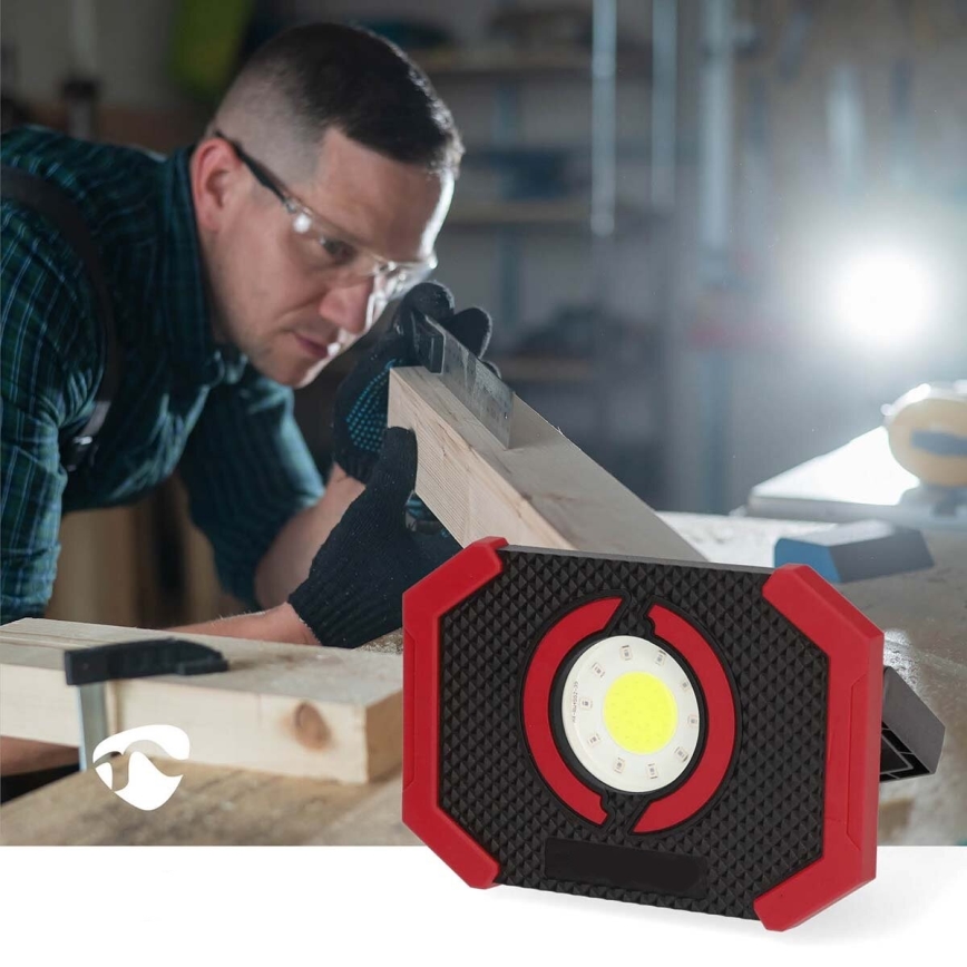 Holofote LED regulável com Power Bank LED/10W/3000 mAh IPX2