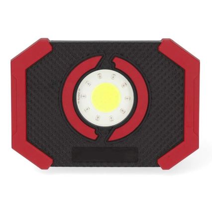 Holofote LED regulável com Power Bank LED/10W/3000 mAh IPX2