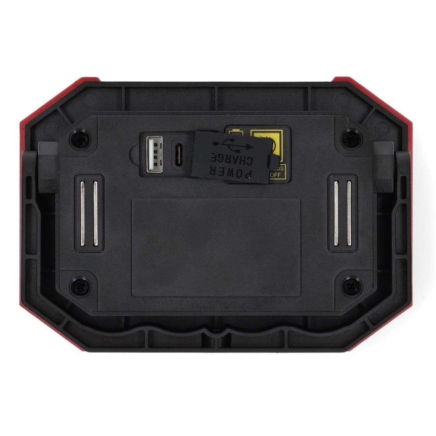 Holofote LED regulável com Power Bank LED/10W/3000 mAh IPX2