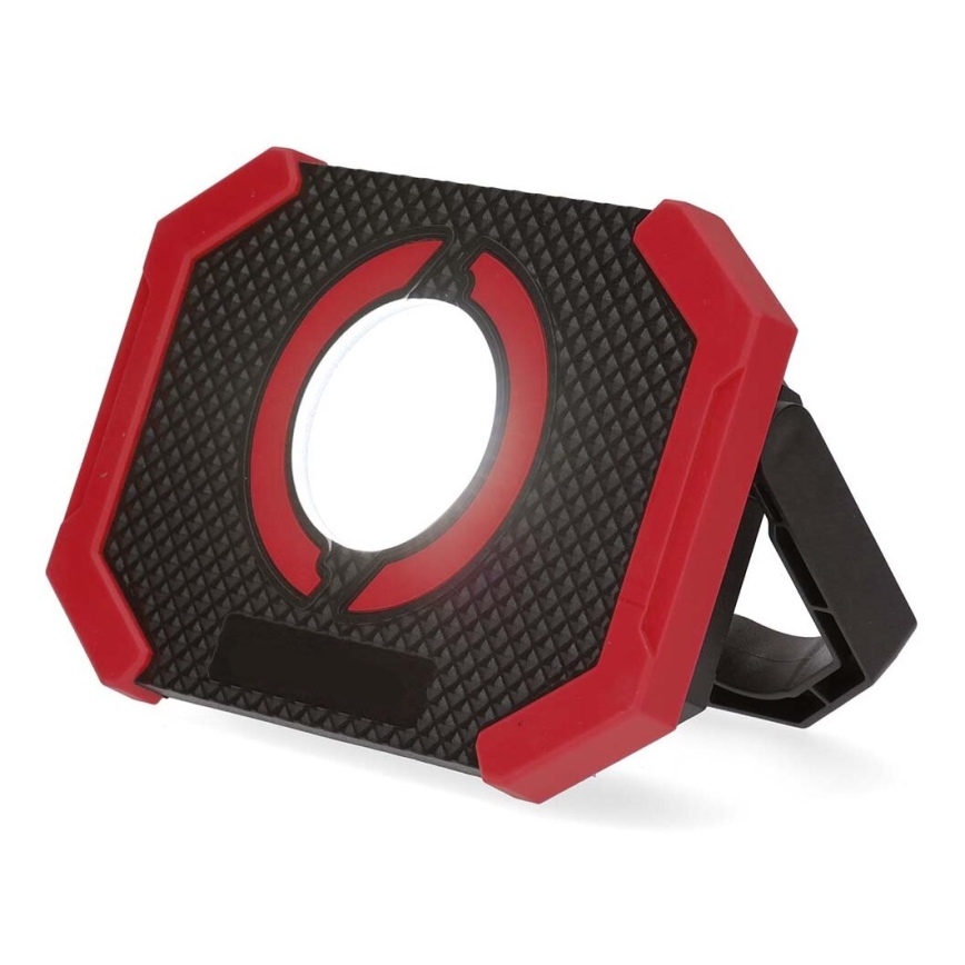 Projetor LED recarregável dimmerizável com power bank LED/10W/3000 mAh IPX2