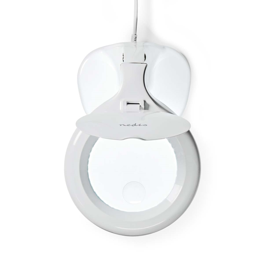 Candeeiro de mesa LED com lupa LED/6,5W/230V 6500K