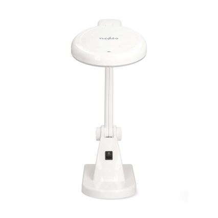 Candeeiro de Secretária LED com Lupa LED/6W/230V Branco