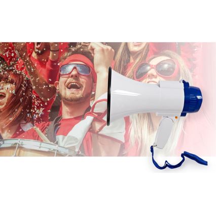 Megafone com função de gravação 10W/4xD