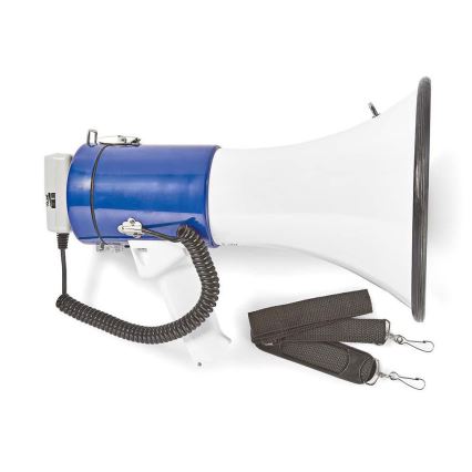 Megafone com microfone externo 25W/8xD