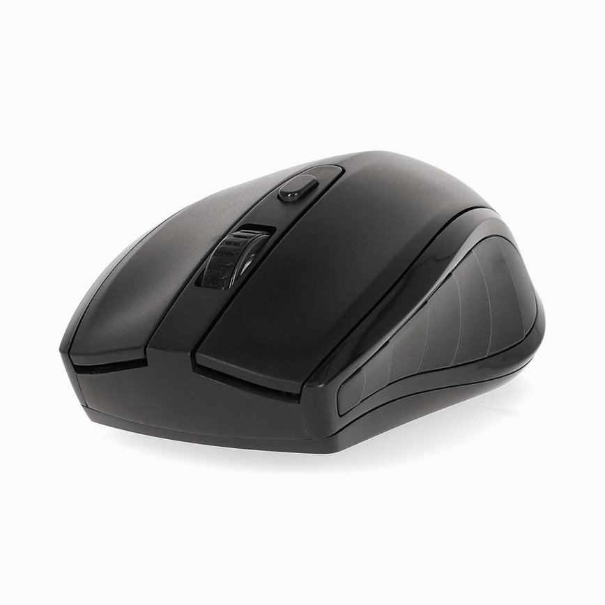 Rato sem fios 800/1200/1600 DPI 2xAAA preto