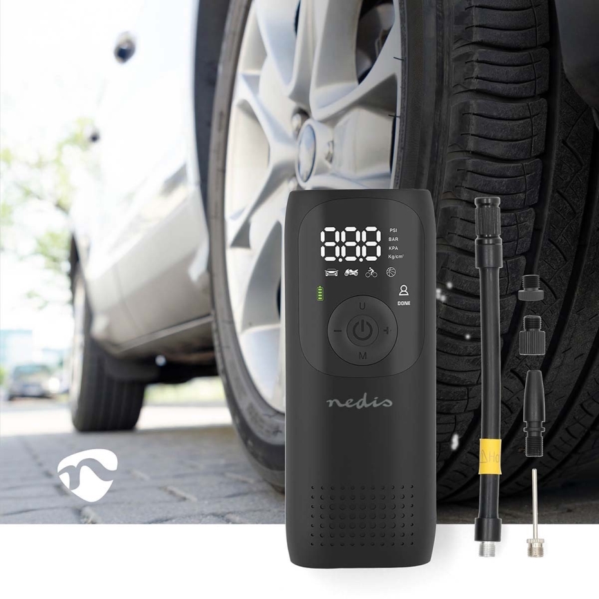 Compressor de bolso digital 4000 mAh 5V