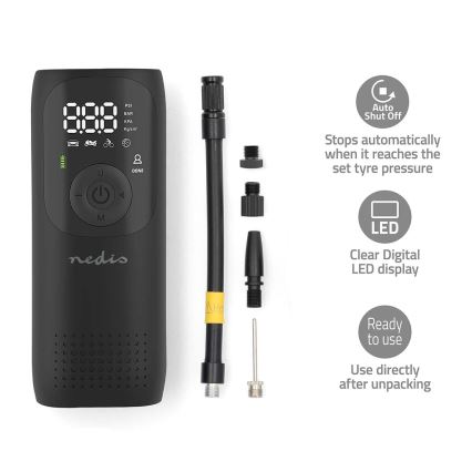 Compressor de bolso digital 4000 mAh 5V