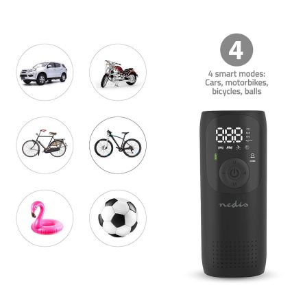 Compressor de bolso digital 4000 mAh 5V