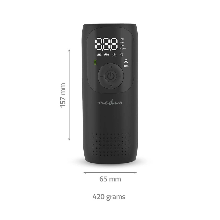 Compressor de bolso digital 4000 mAh 5V