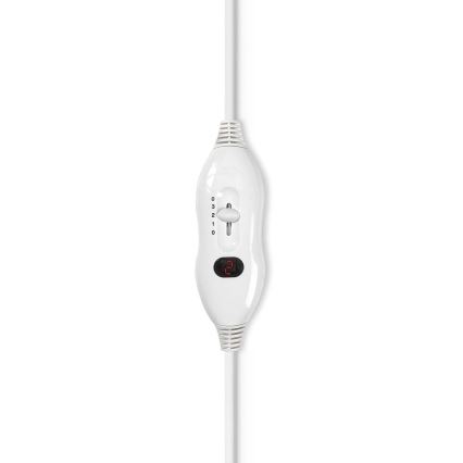 Manta elétrica aquecida para duas pessoas 120W/230V 160x140 cm