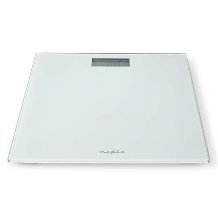 Balança pessoal digital 1xCR2032 branco