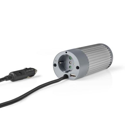 Conversor de voltagem 100W/24/230V + USB