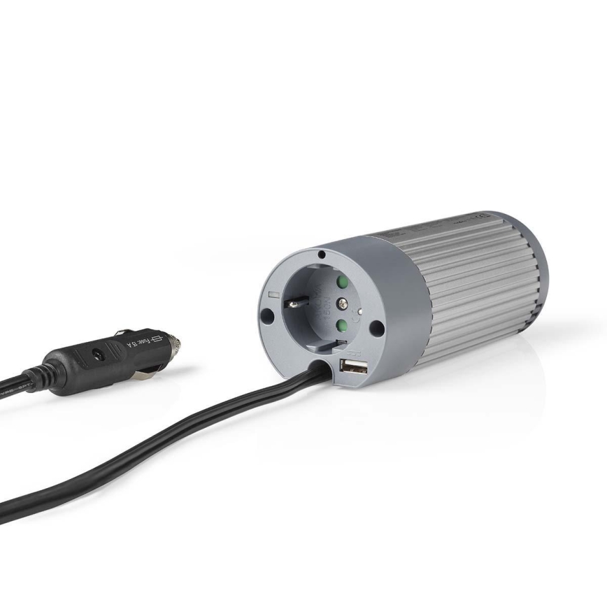 Conversor de voltagem 100W/24/230V + USB