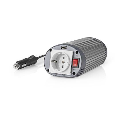 Conversor de voltagem 150W/24/230V + USB