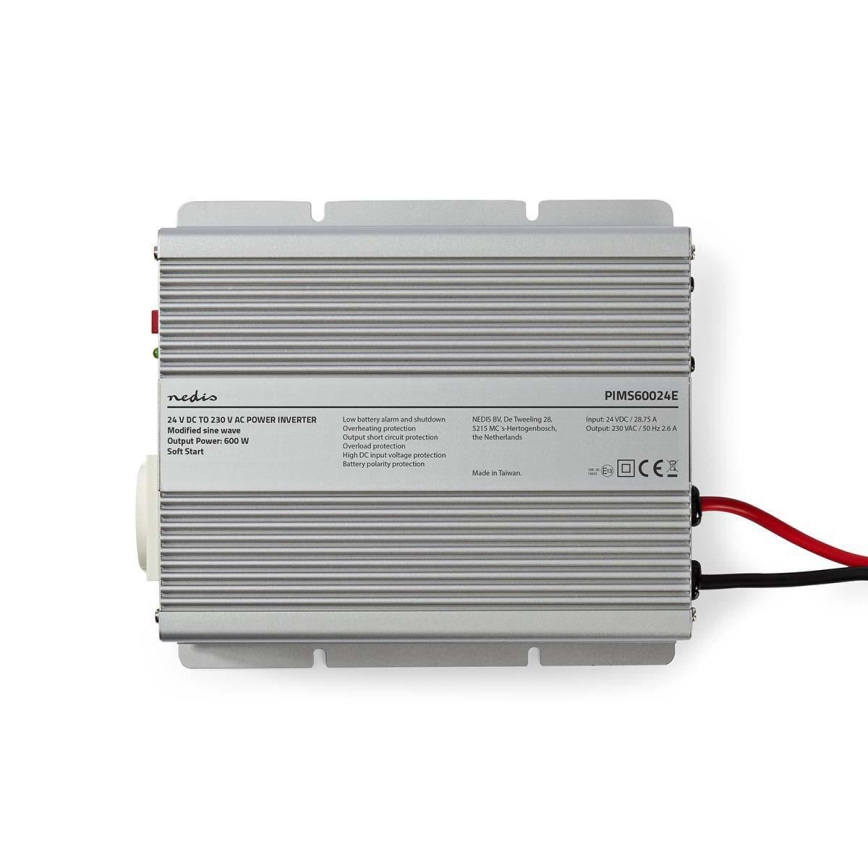 Conversor de voltagem 600W/24/230V