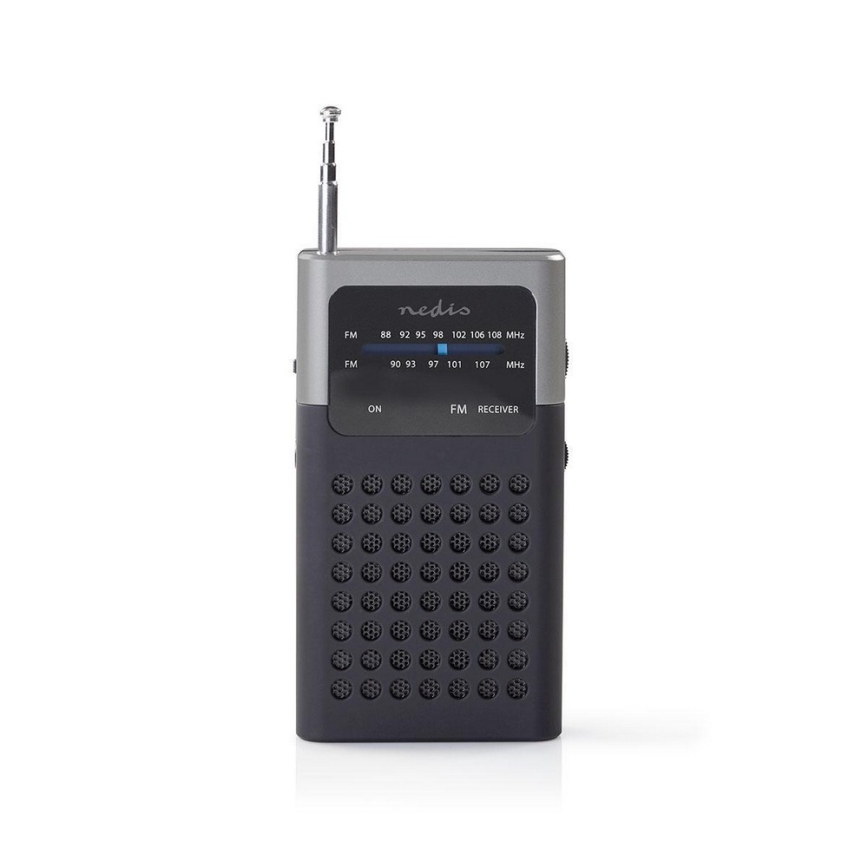 Rádio de Bolso FM 1,5W/2xAAA