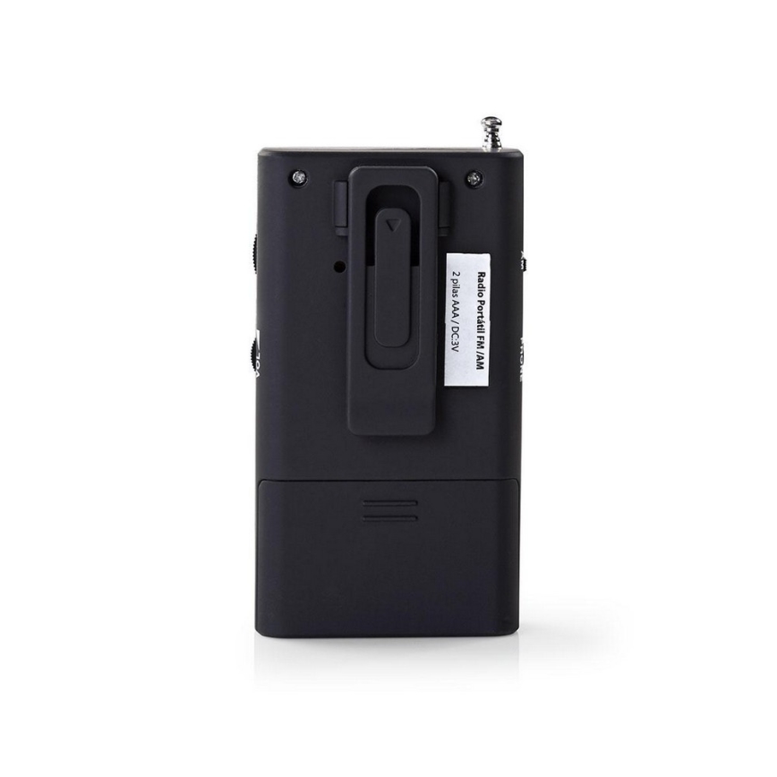 Rádio de Bolso FM 1,5W/2xAAA
