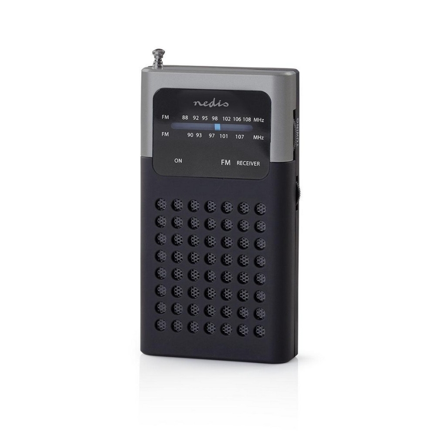Rádio de Bolso FM 1,5W/2xAAA