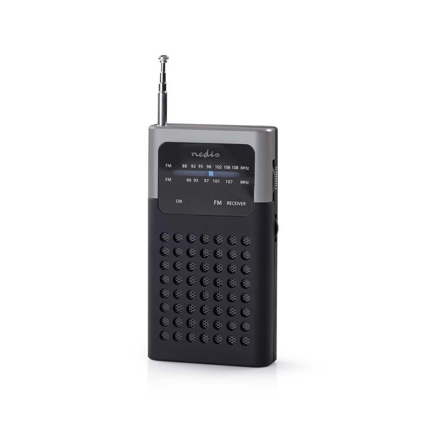 Rádio de Bolso FM 1,5W/2xAAA