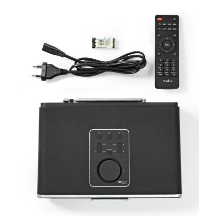Rádio multifunções com internet 42W/230V Wi-Fi Bluetooth USB+ CR