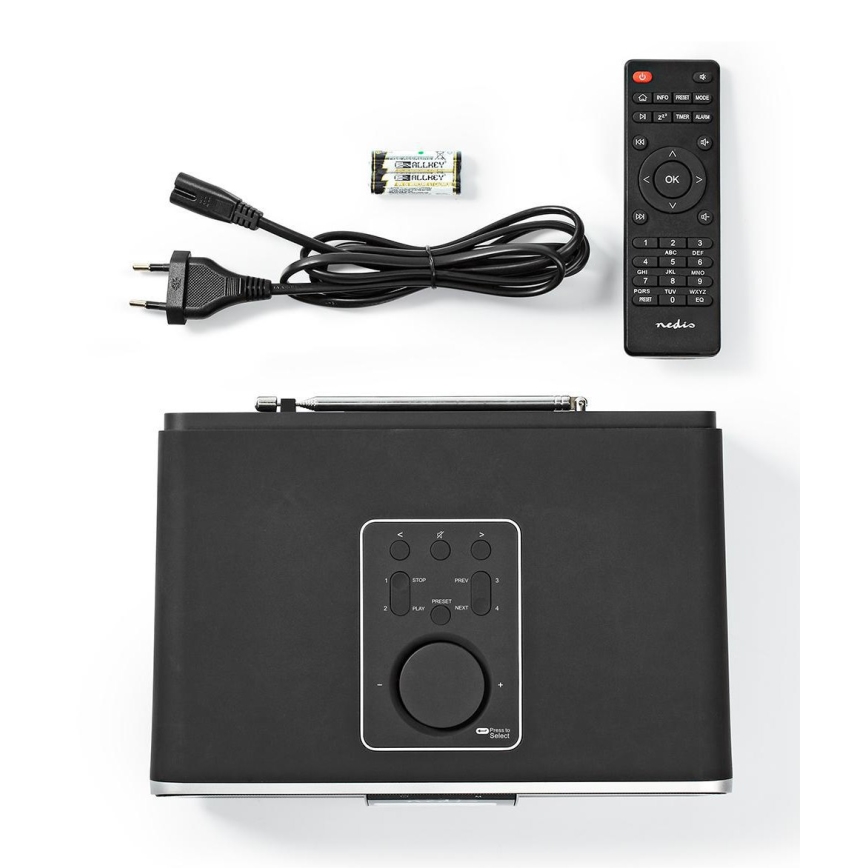Rádio multifunções com internet 42W/230V Wi-Fi Bluetooth USB+ CR