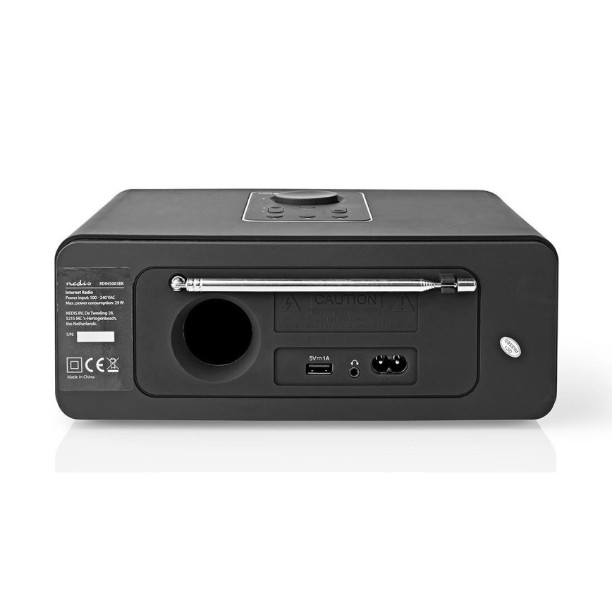 Rádio multifunções com internet 42W/230V Wi-Fi Bluetooth USB+ CR
