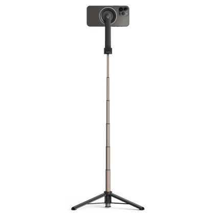 Bastão magnético dobrável para selfies 2em1 com um suporte + comando
