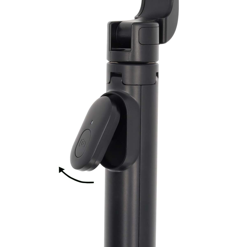 Bastão magnético dobrável para selfies 2em1 com um suporte + comando